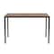 Flash Furniture 30" x 48" Patio Table with Faux Teak Slatted Top XU-DG-UH3048-GG - alternate 4